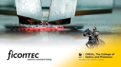 ficonTEC drives North America expansion with joint facility at UCF/CREOL